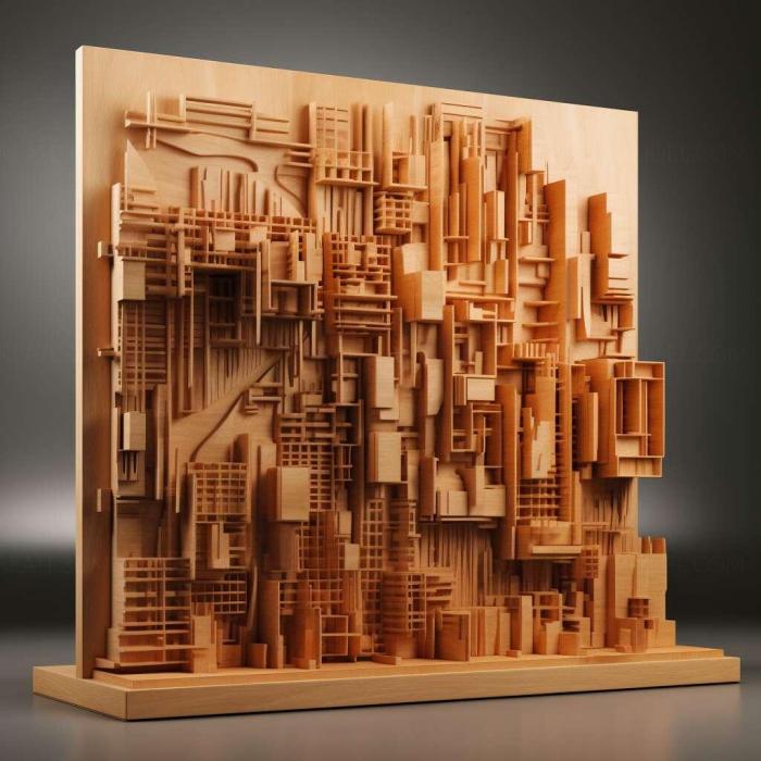 نموذج ثلاثي الأبعاد لآلة CNC 3D Art 